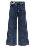 Diesel Blue Cotton Jeans Denim Diesel