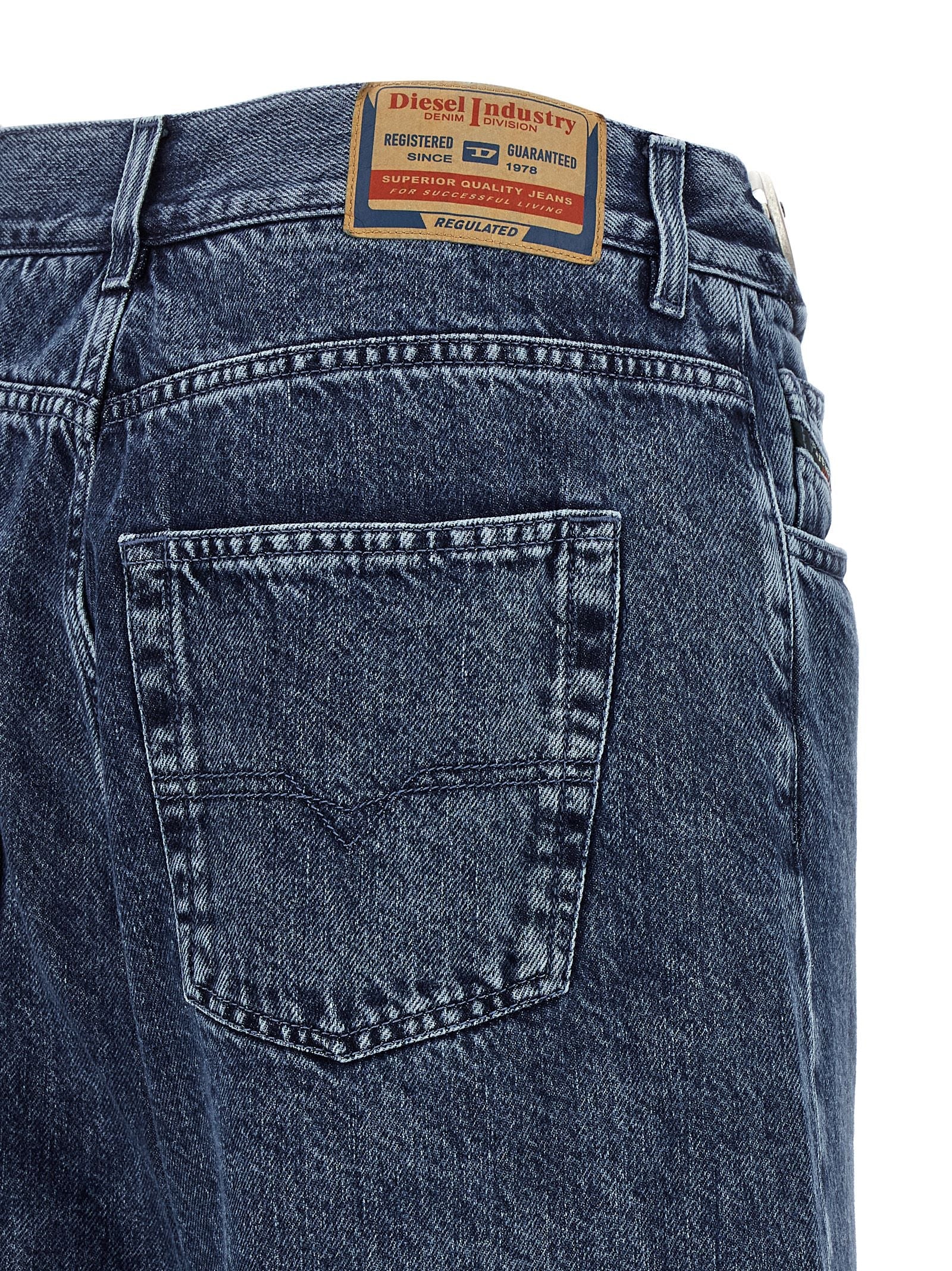 Diesel Blue Cotton Jeans Denim Diesel