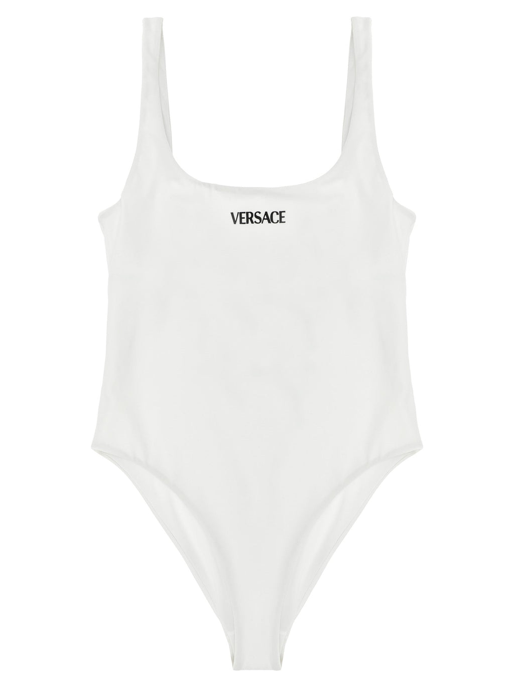 Versace White Nylon One-Piece Swimsuit Versace