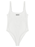 Versace White Nylon One-Piece Swimsuit Versace