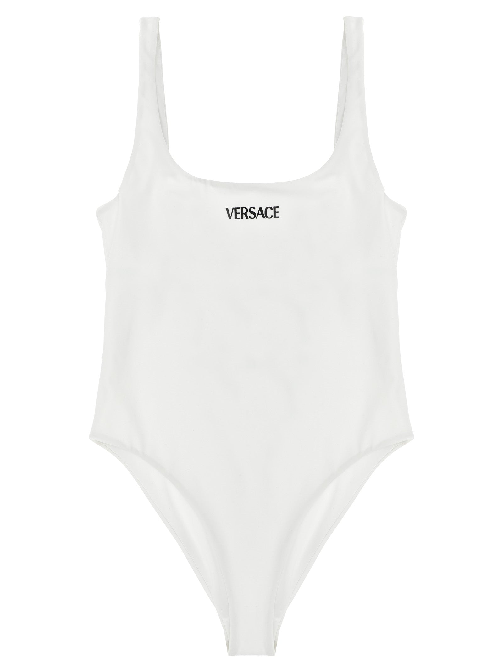 Versace White Nylon One-Piece Swimsuit Versace