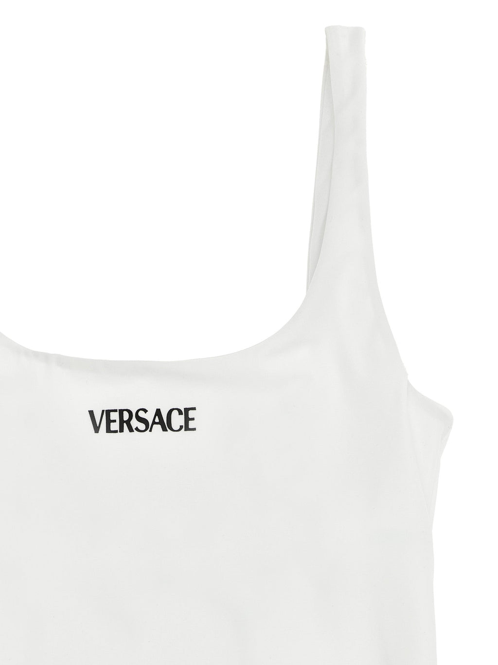 Versace White Nylon One-Piece Swimsuit Versace