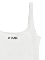 Versace White Nylon One-Piece Swimsuit Versace