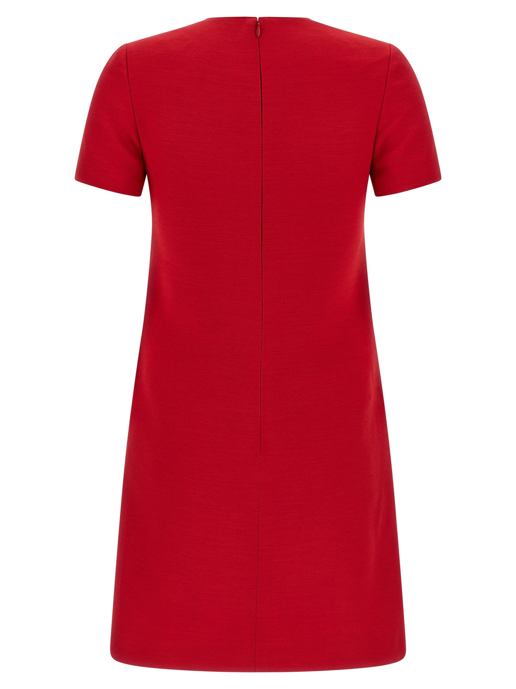 Valentino Garavani Multicolor Virgin Wool Short Dress Valentino Garavani
