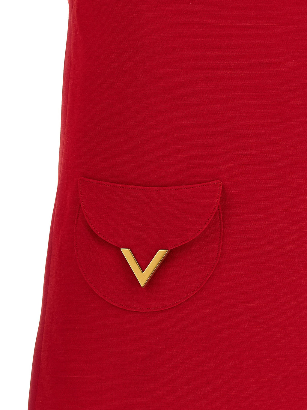 Valentino Garavani Multicolor Virgin Wool Short Dress Valentino Garavani