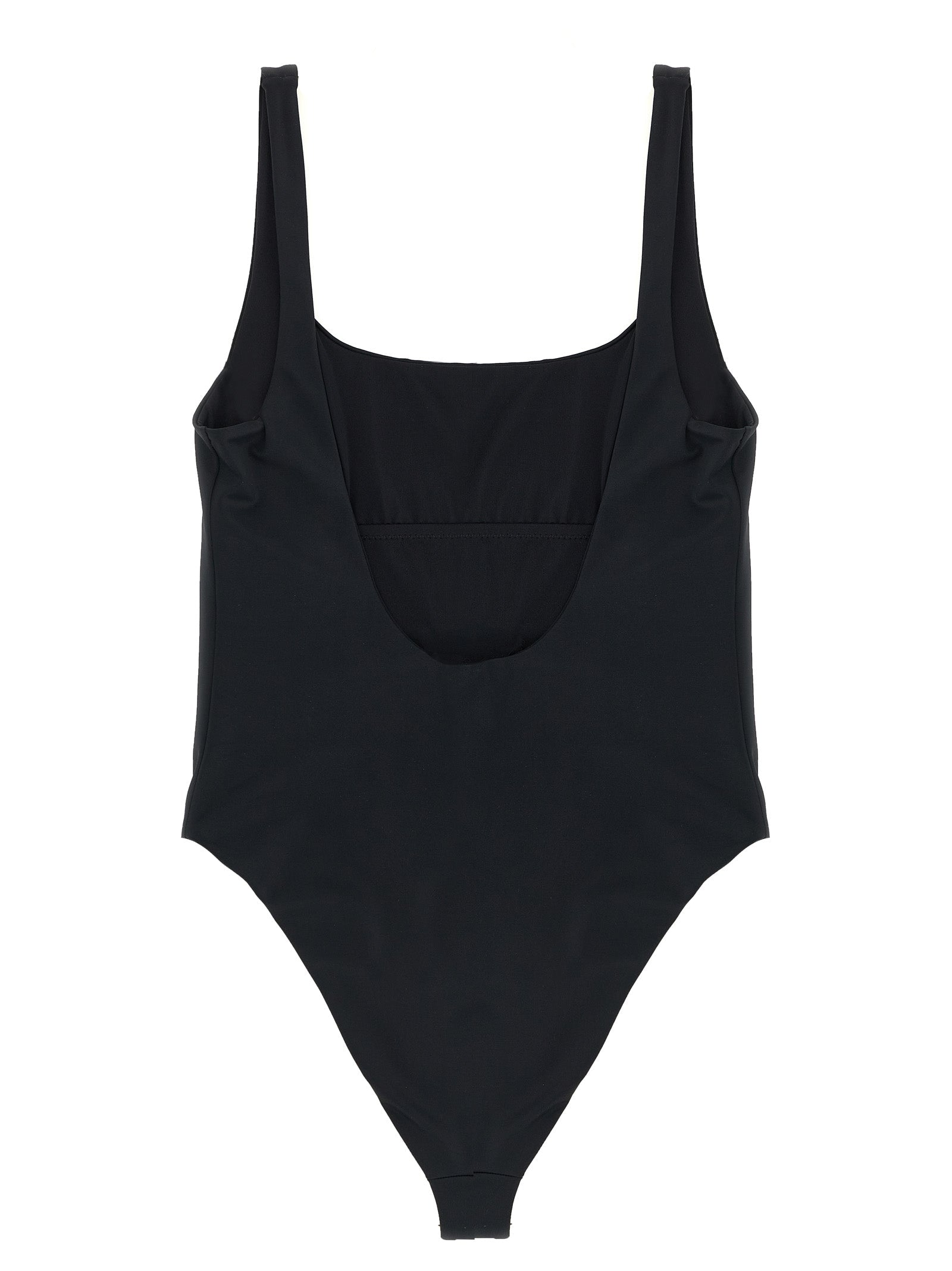 Versace Black Nylon One-Piece Swimsuit Versace