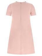 Valentino Garavani Multicolor Virgin Wool Short Dress Valentino Garavani