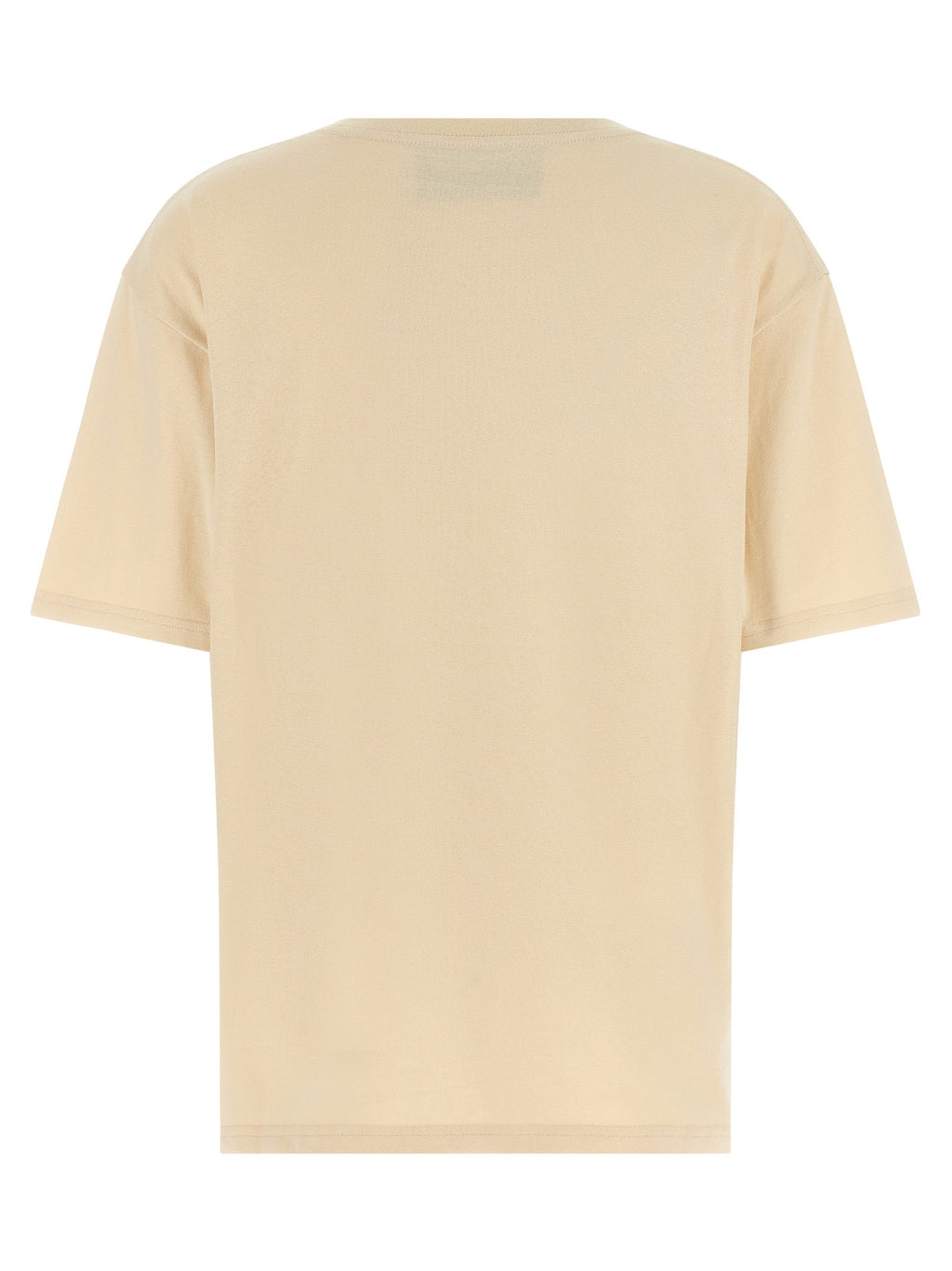 Valentino Garavani Beige Cotton T-Shirt Valentino Garavani
