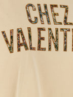 Valentino Garavani Beige Cotton T-Shirt Valentino Garavani