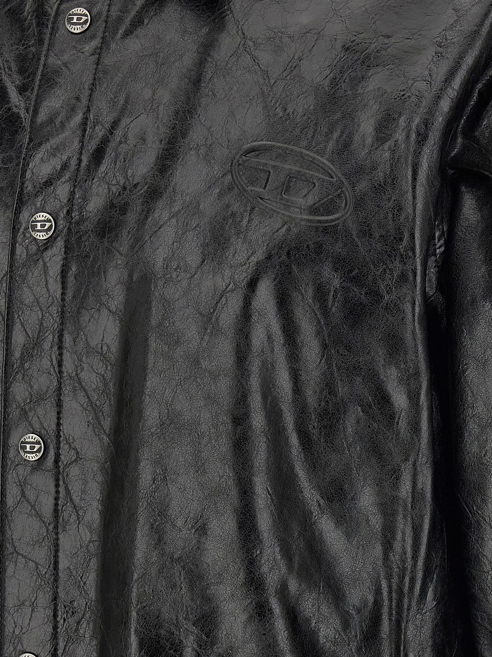 Diesel Black Viscose Blouse Diesel