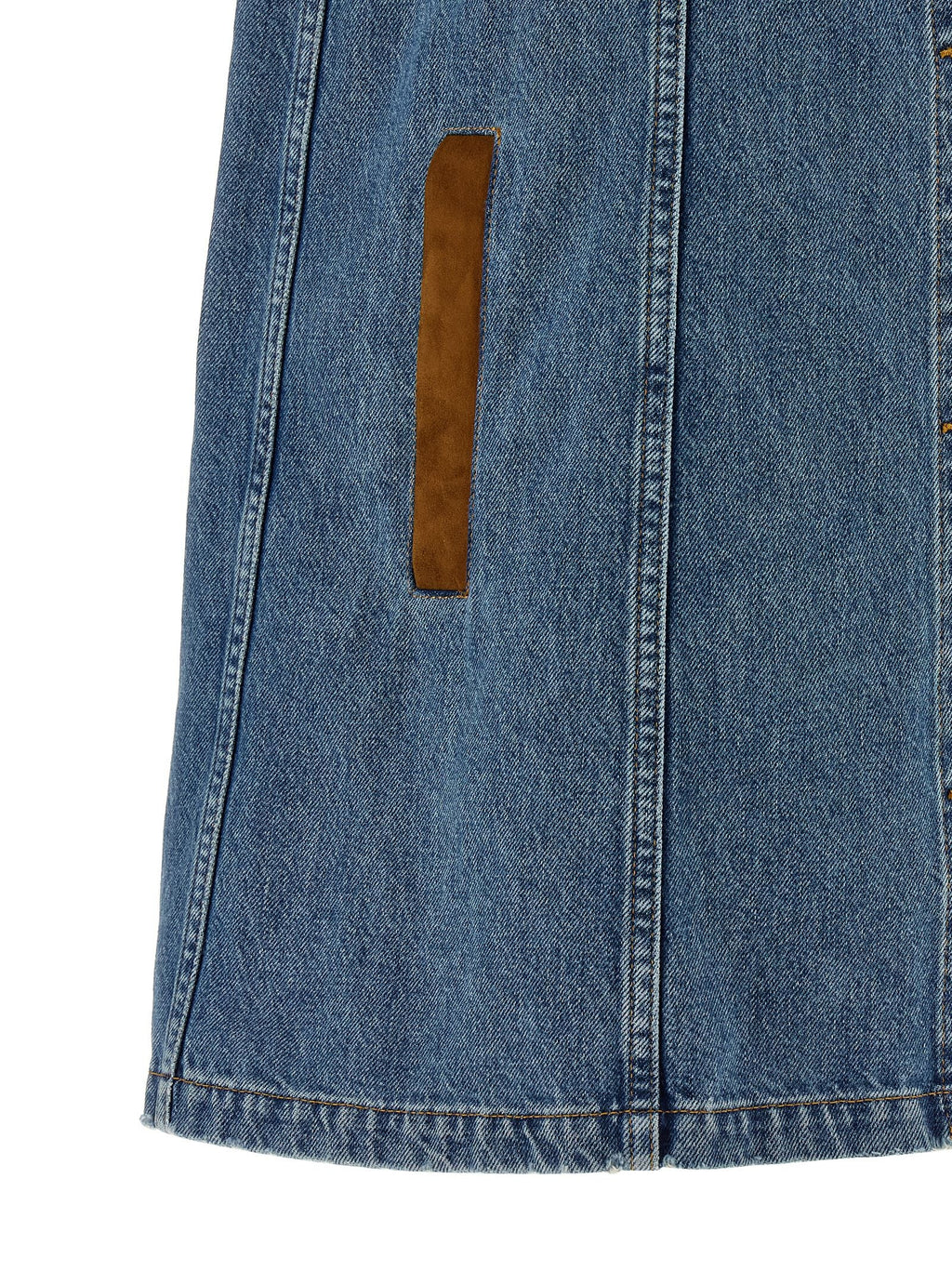Versace Blue Cotton Short Dress Versace