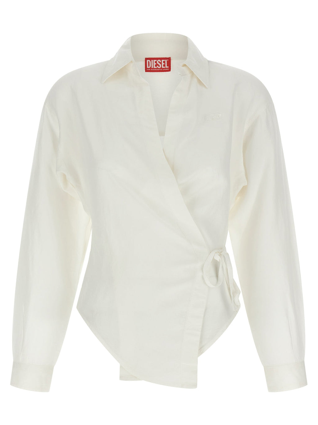 Diesel White Modal Blouse Diesel