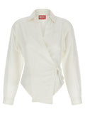 Diesel White Modal Blouse Diesel