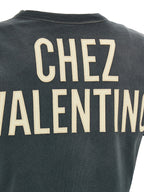 Valentino Garavani Gray Cotton T-Shirt Valentino Garavani