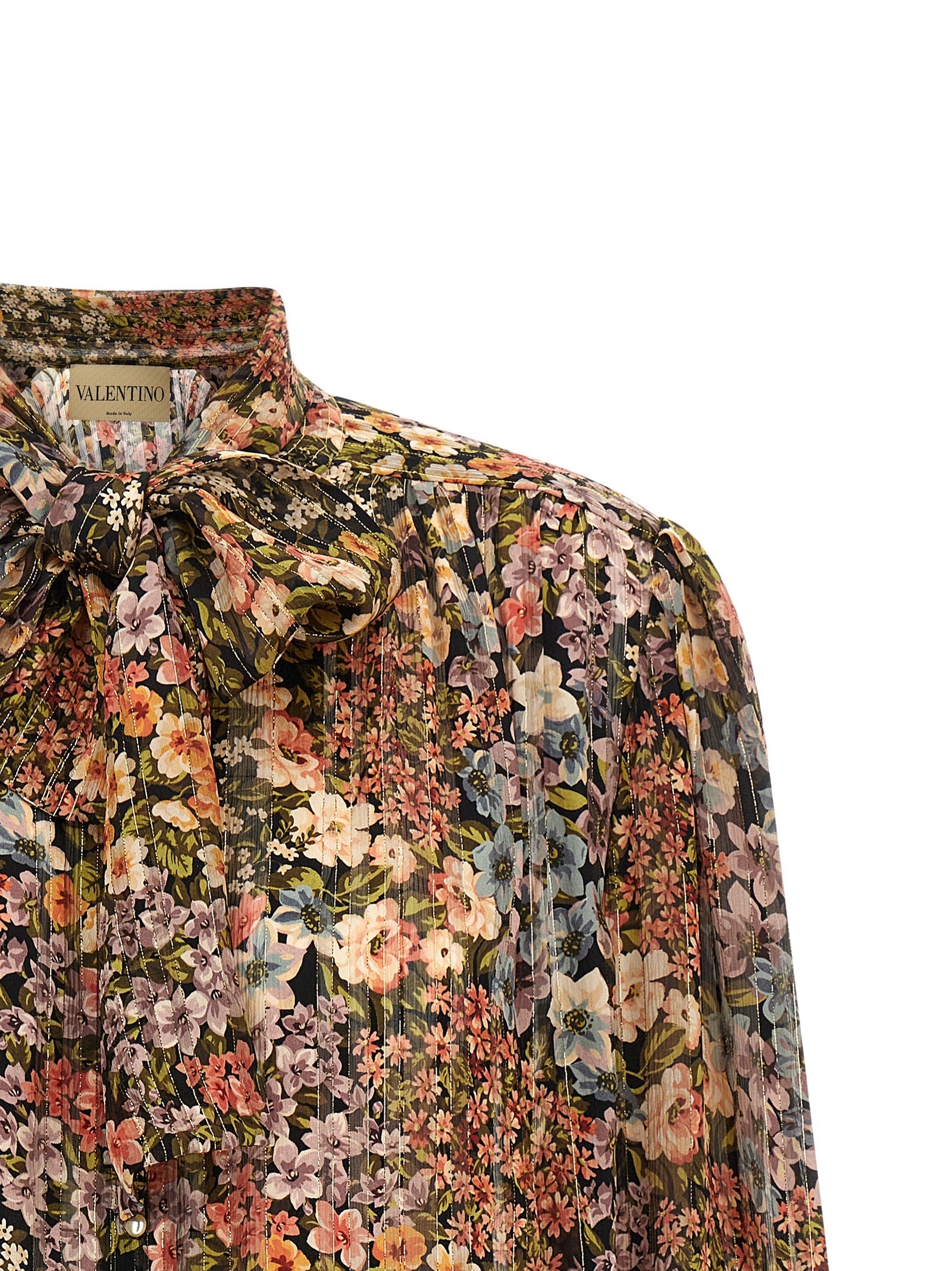 Valentino Garavani Multicolor Silk Blouse Valentino Garavani