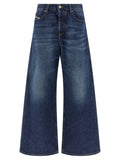 Diesel Blue Cotton Jeans Denim Diesel