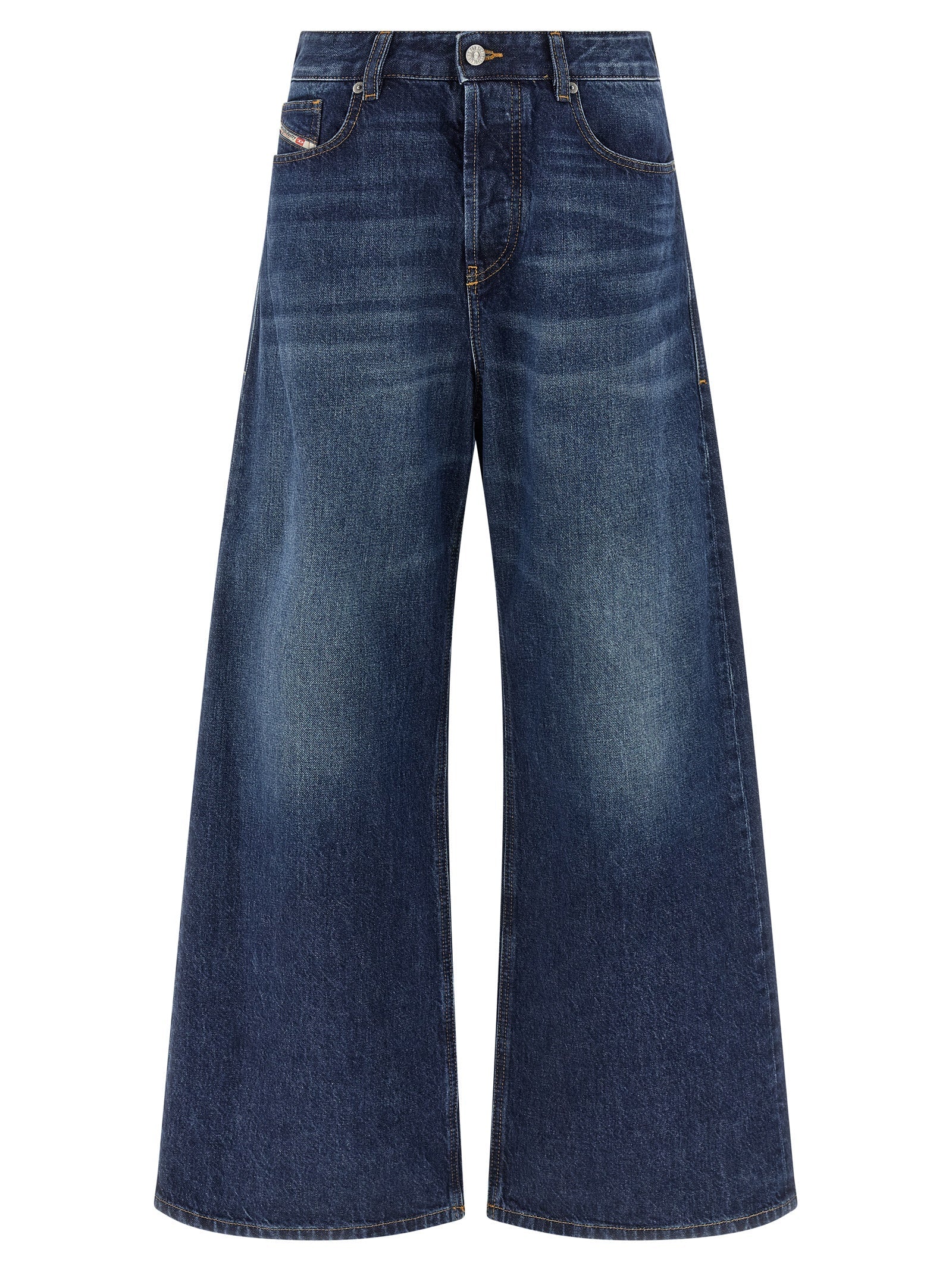 Diesel Blue Cotton Jeans Denim Diesel