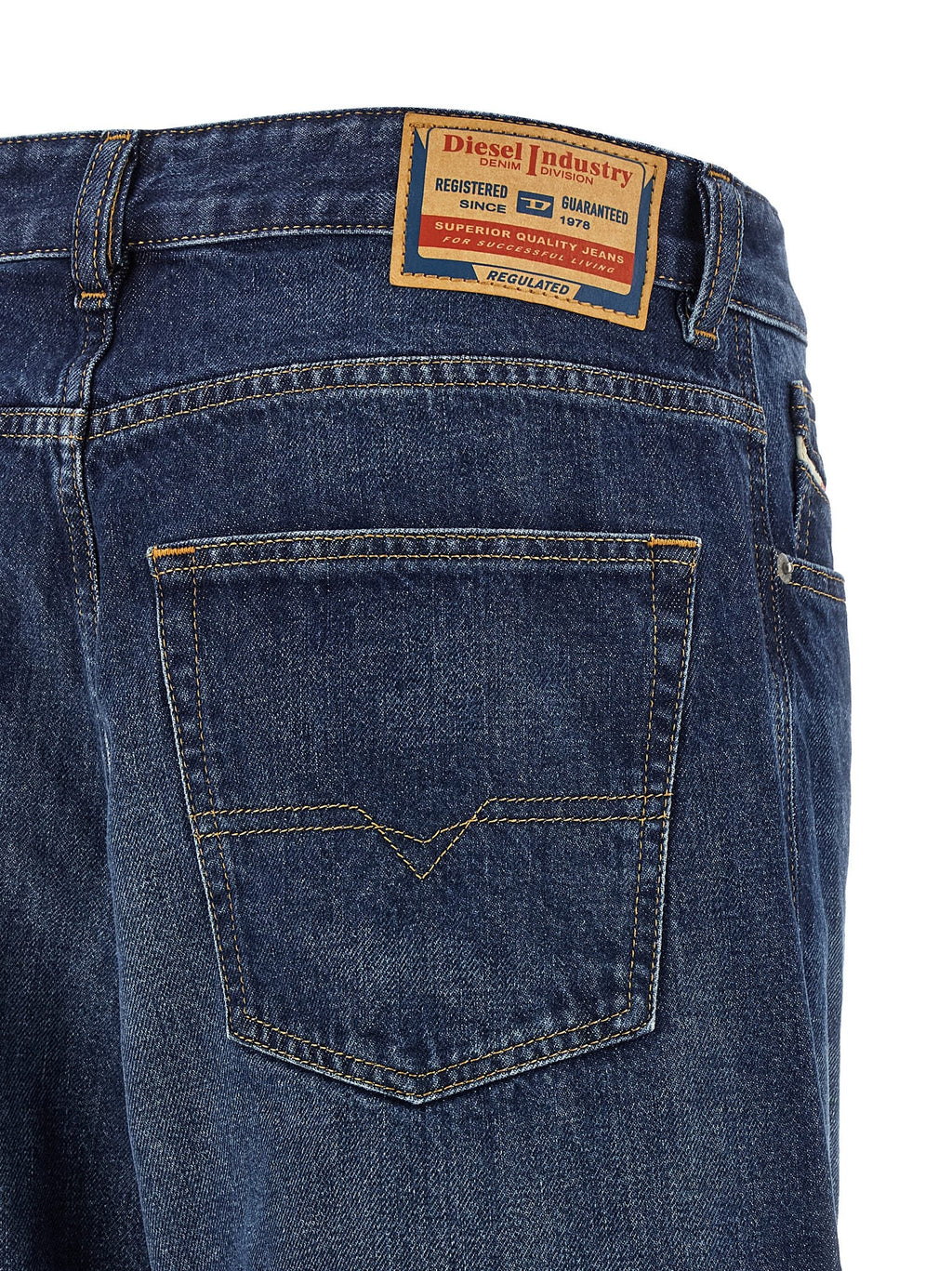 Diesel Blue Cotton Jeans Denim Diesel