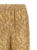 Valentino Garavani Multicolor Silk Casual Pants Valentino Garavani