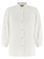 Valentino Garavani White Cotton Blouse Valentino Garavani