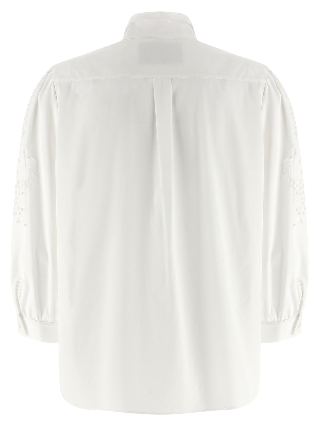 Valentino Garavani White Cotton Blouse Valentino Garavani