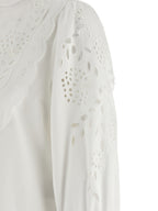 Valentino Garavani White Cotton Blouse Valentino Garavani