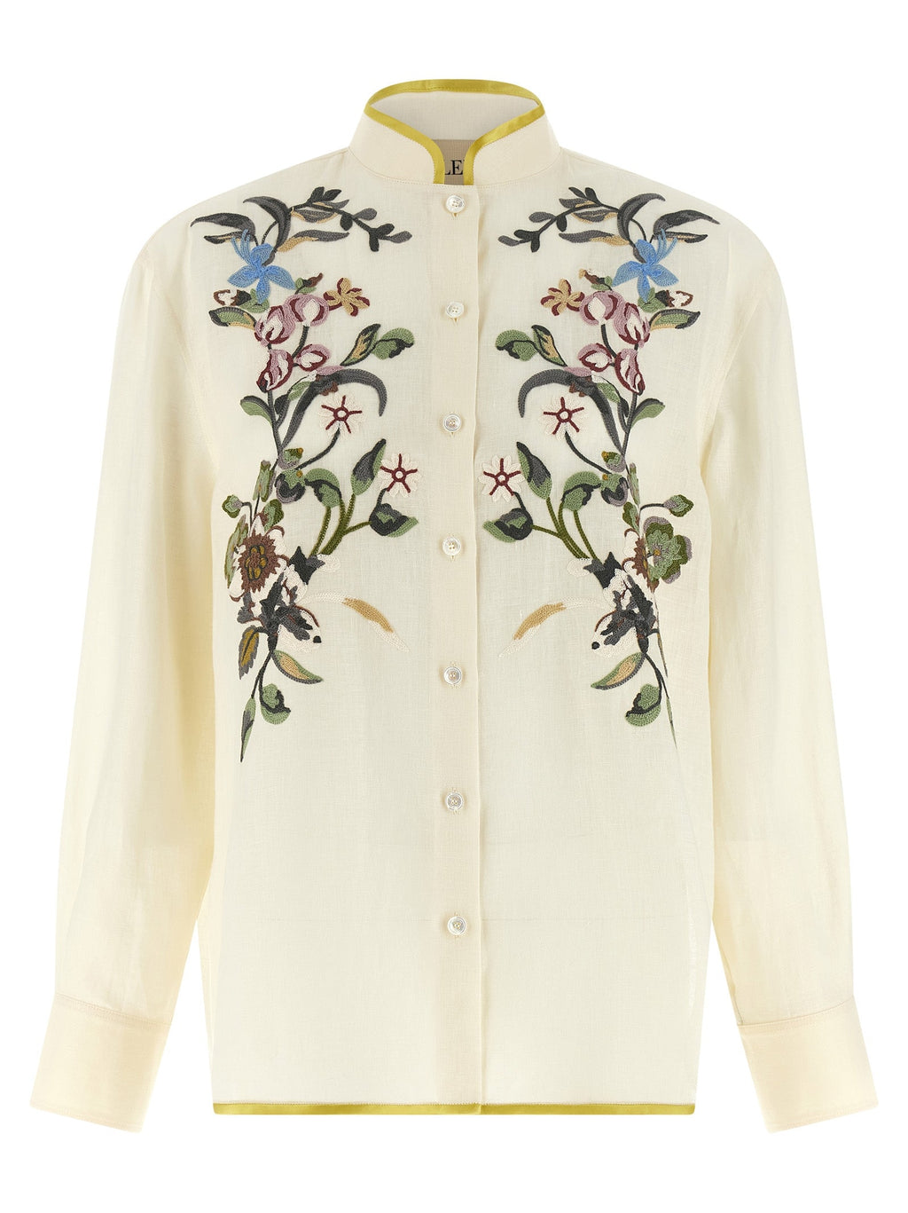 Valentino Garavani Beige Linen Blouse Valentino Garavani