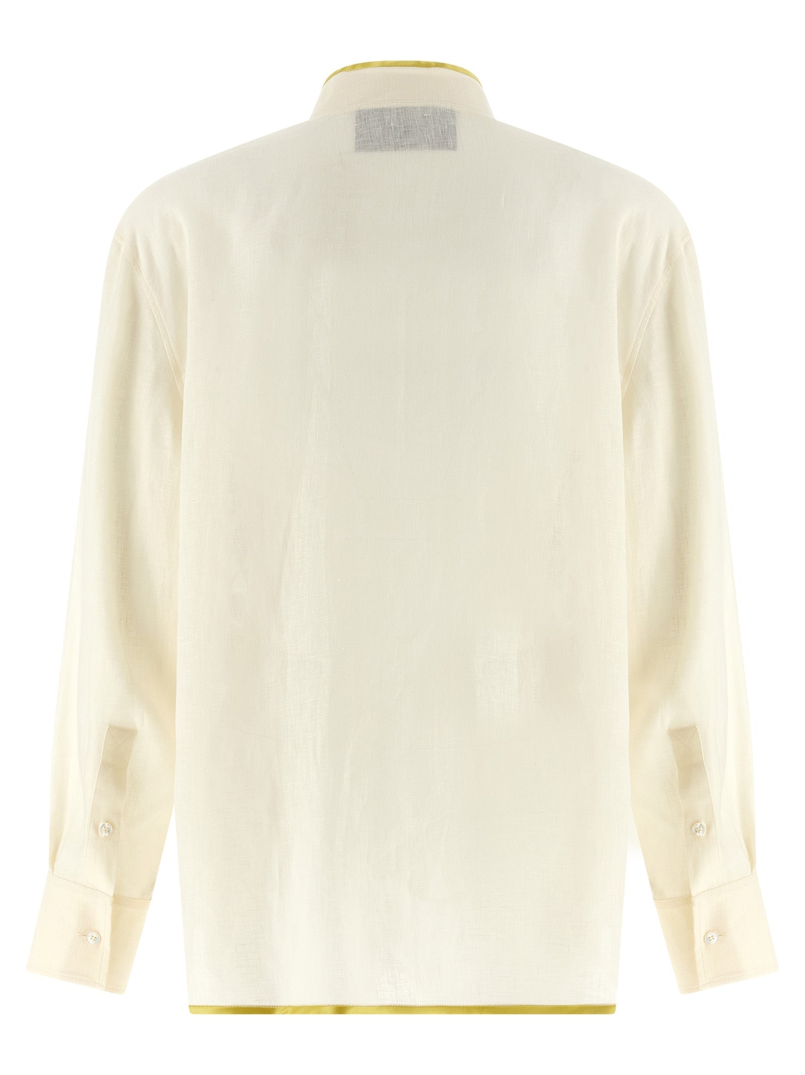 Valentino Garavani Beige Linen Blouse Valentino Garavani