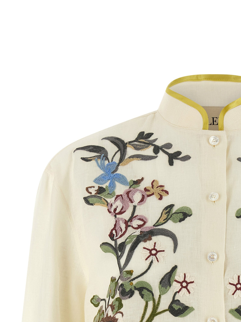 Valentino Garavani Beige Linen Blouse Valentino Garavani
