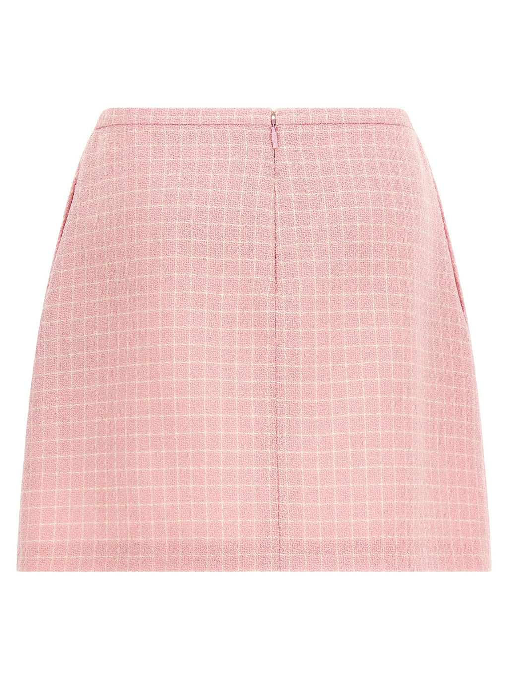 Versace Multicolor Virgin Wool Long Skirt Versace