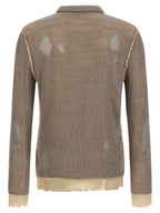 Diesel Gray Cotton Cardigan Diesel