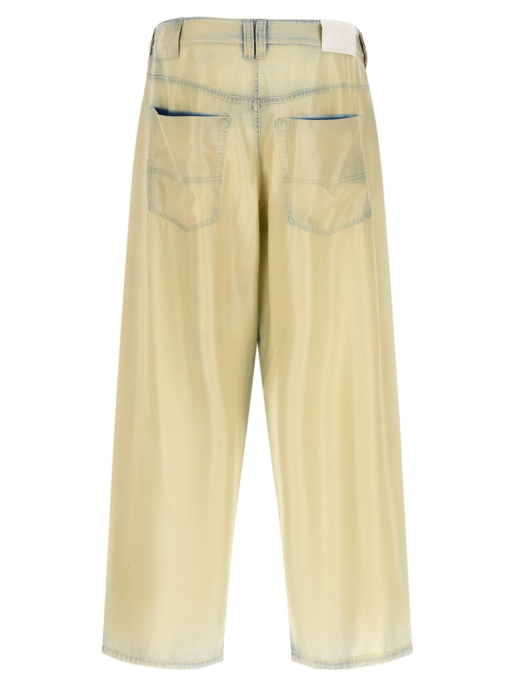 Diesel Beige Lyocell Jeans Denim Diesel