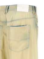 Diesel Beige Lyocell Jeans Denim Diesel