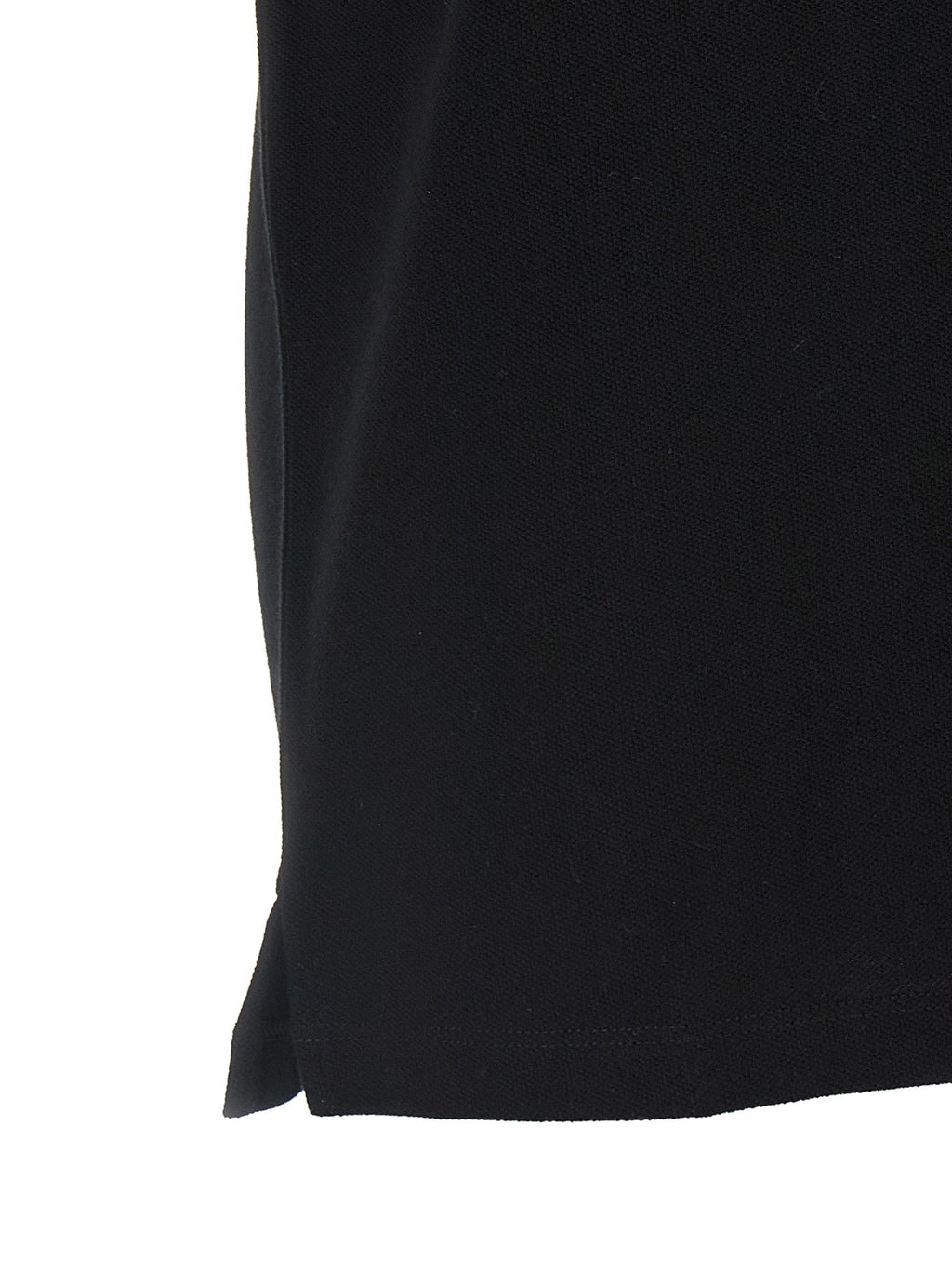 Valentino Garavani Black Cotton Polo Shirt Valentino Garavani