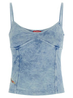 Diesel Blue Cotton Top Diesel