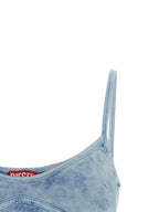 Diesel Blue Cotton Top Diesel
