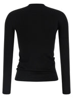 Valentino Garavani Black Viscose Cardigan Valentino Garavani