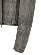 Diesel Gray Cotton Denim Jacket Diesel