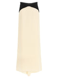 Valentino Garavani Bicolor Silk Mini Skirt Valentino Garavani