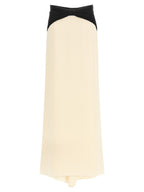 Valentino Garavani Bicolor Silk Mini Skirt Valentino Garavani