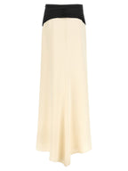 Valentino Garavani Bicolor Silk Mini Skirt Valentino Garavani
