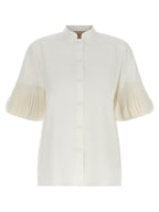 Valentino Garavani White Cotton Blouse Valentino Garavani