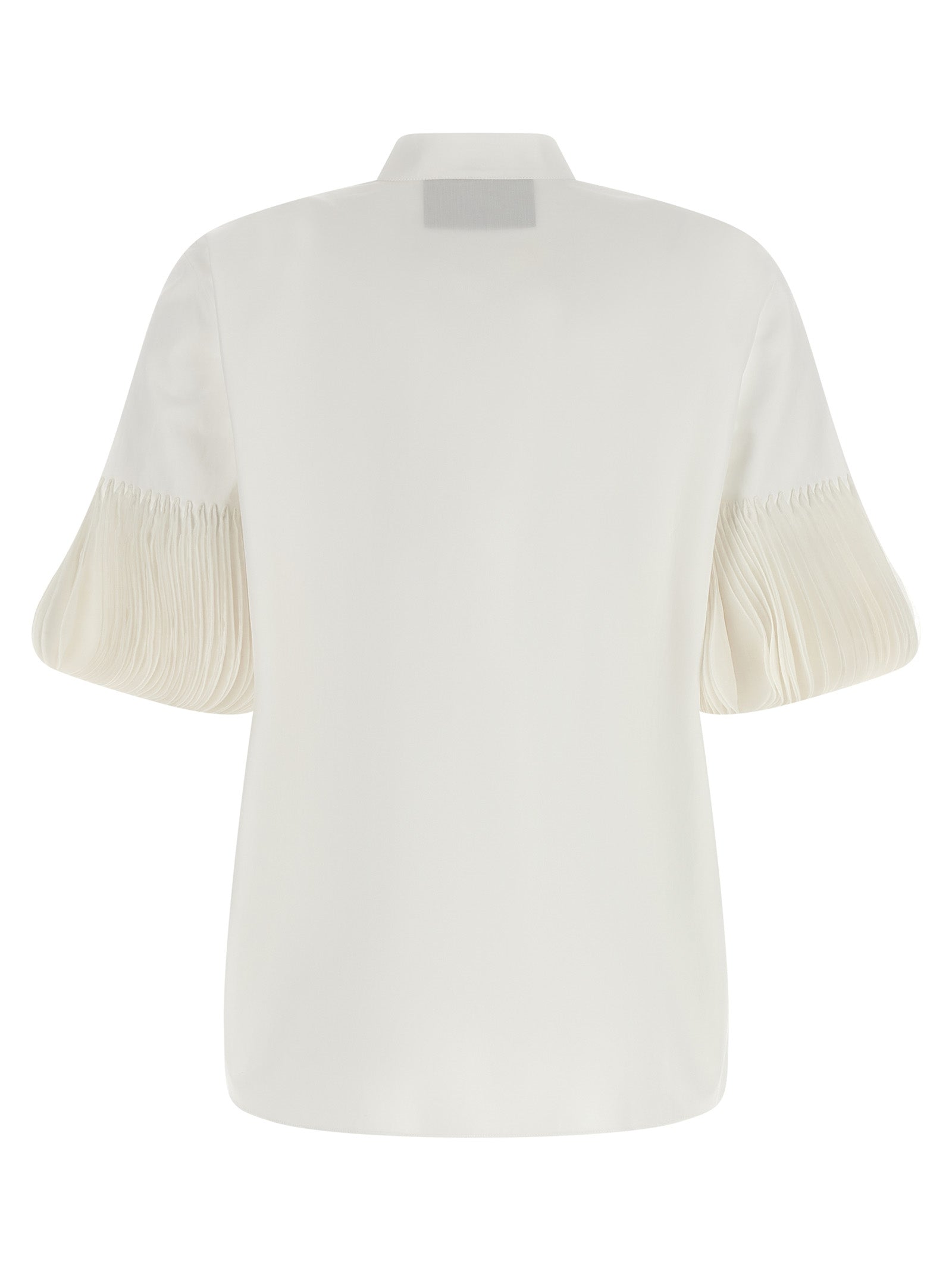Valentino Garavani White Cotton Blouse Valentino Garavani