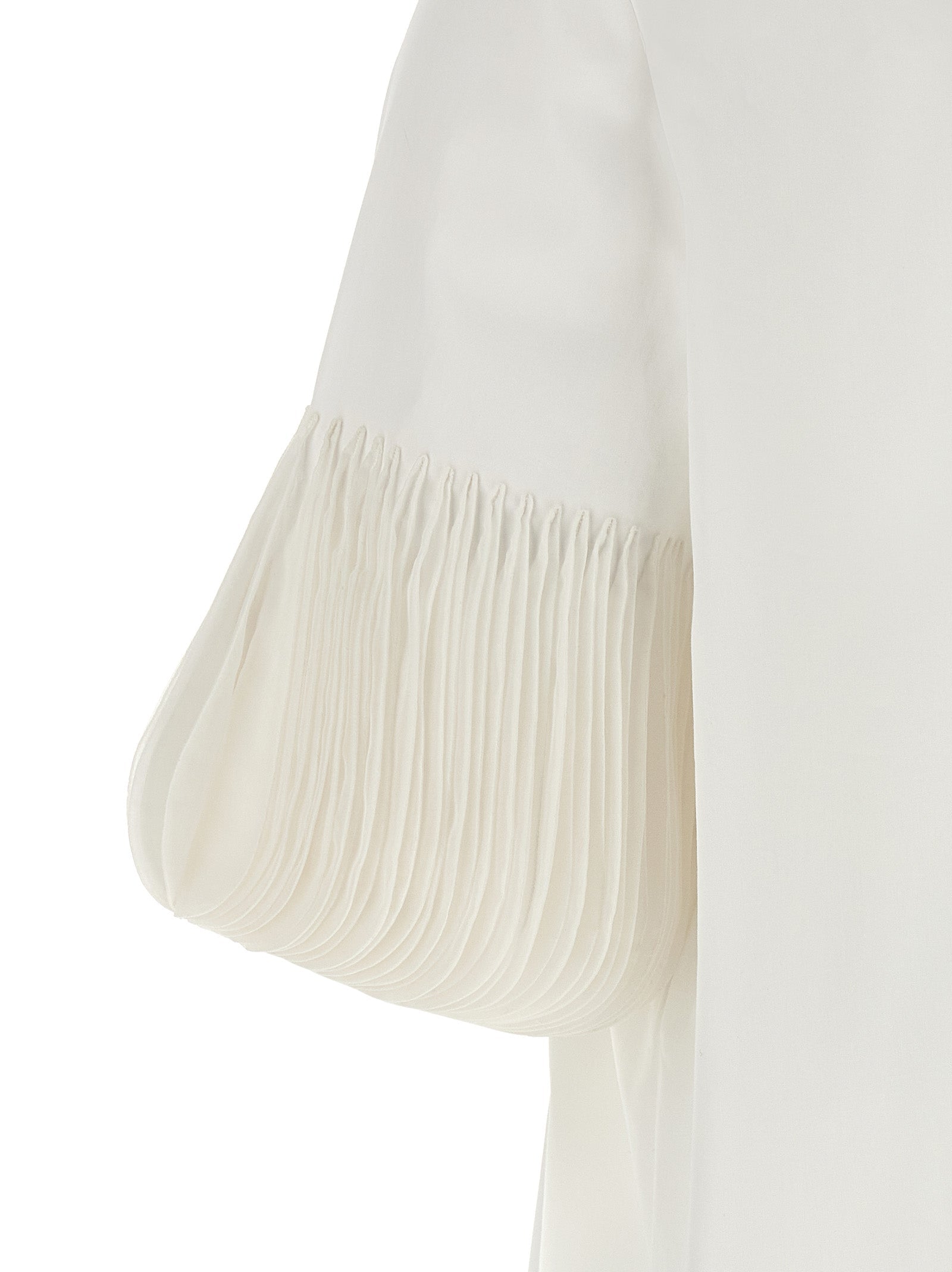Valentino Garavani White Cotton Blouse Valentino Garavani