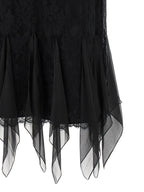 Valentino Garavani Black Cotton Midi Skirt Valentino Garavani