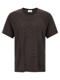 Saint Laurent Brown Wool T-Shirt Saint Laurent
