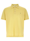 Saint Laurent Bicolor Cotton Polo Shirt Saint Laurent
