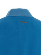 Versace Blue Silk Bomber Versace