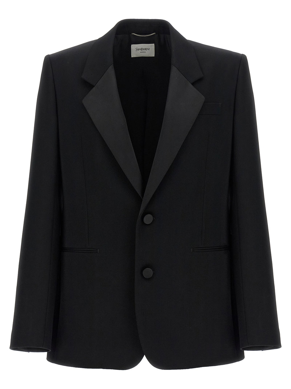 Saint Laurent Black Wool Blazer Saint Laurent