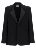 Saint Laurent Black Wool Blazer Saint Laurent